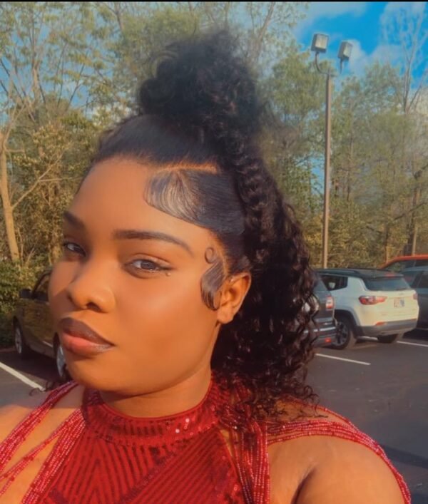 Kinky curly Brazilian human hair